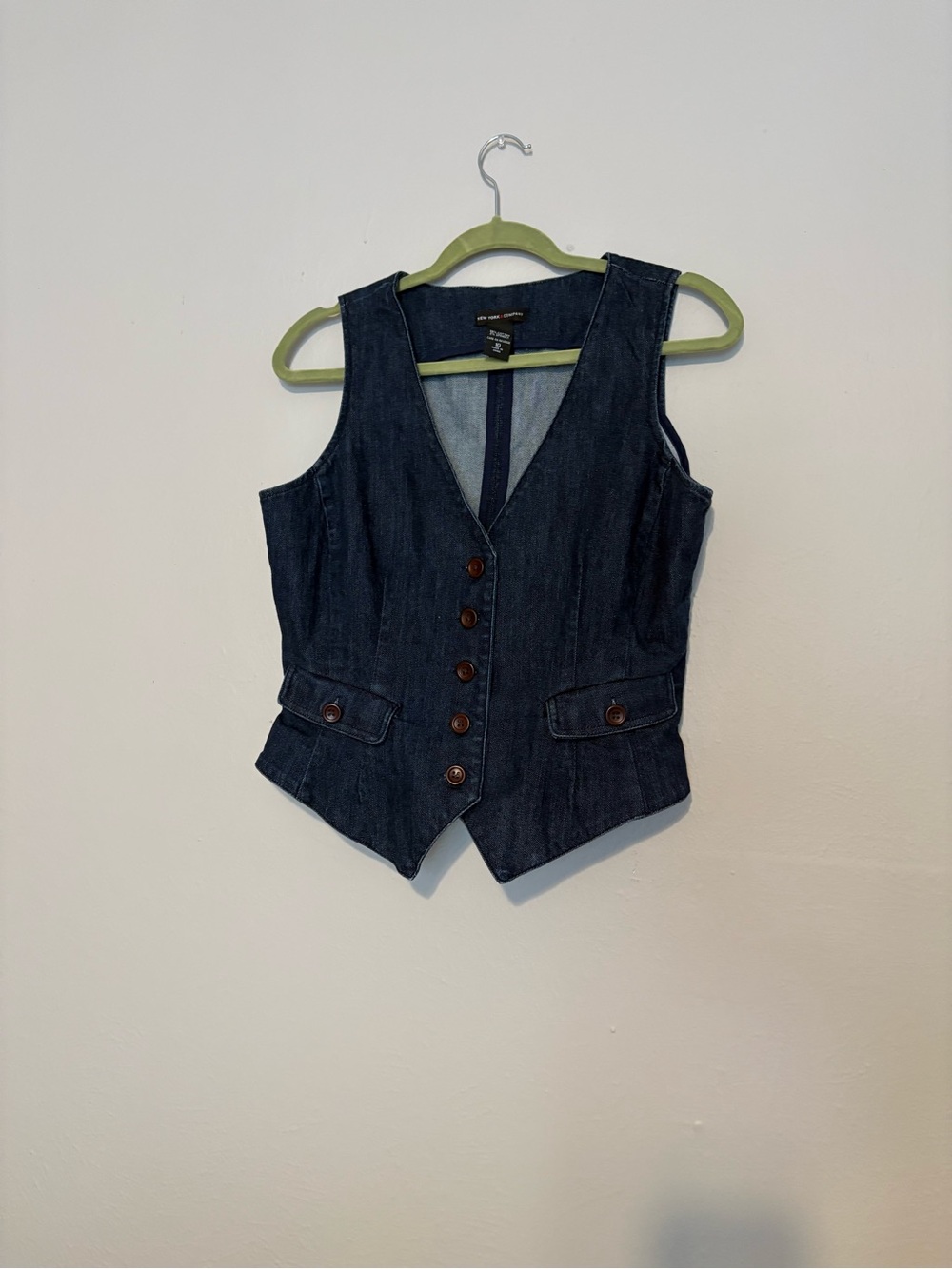 Dark Denim Vest